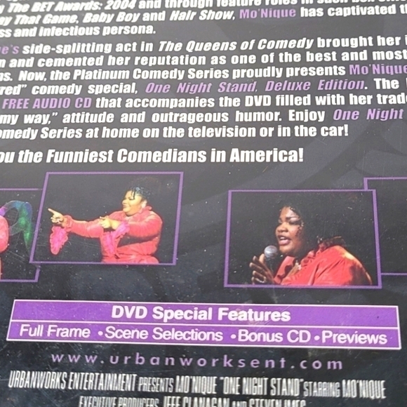 MO`NIQUE One Night Stand Deluxe Edition DVD Collection - Picture 7 of 7
